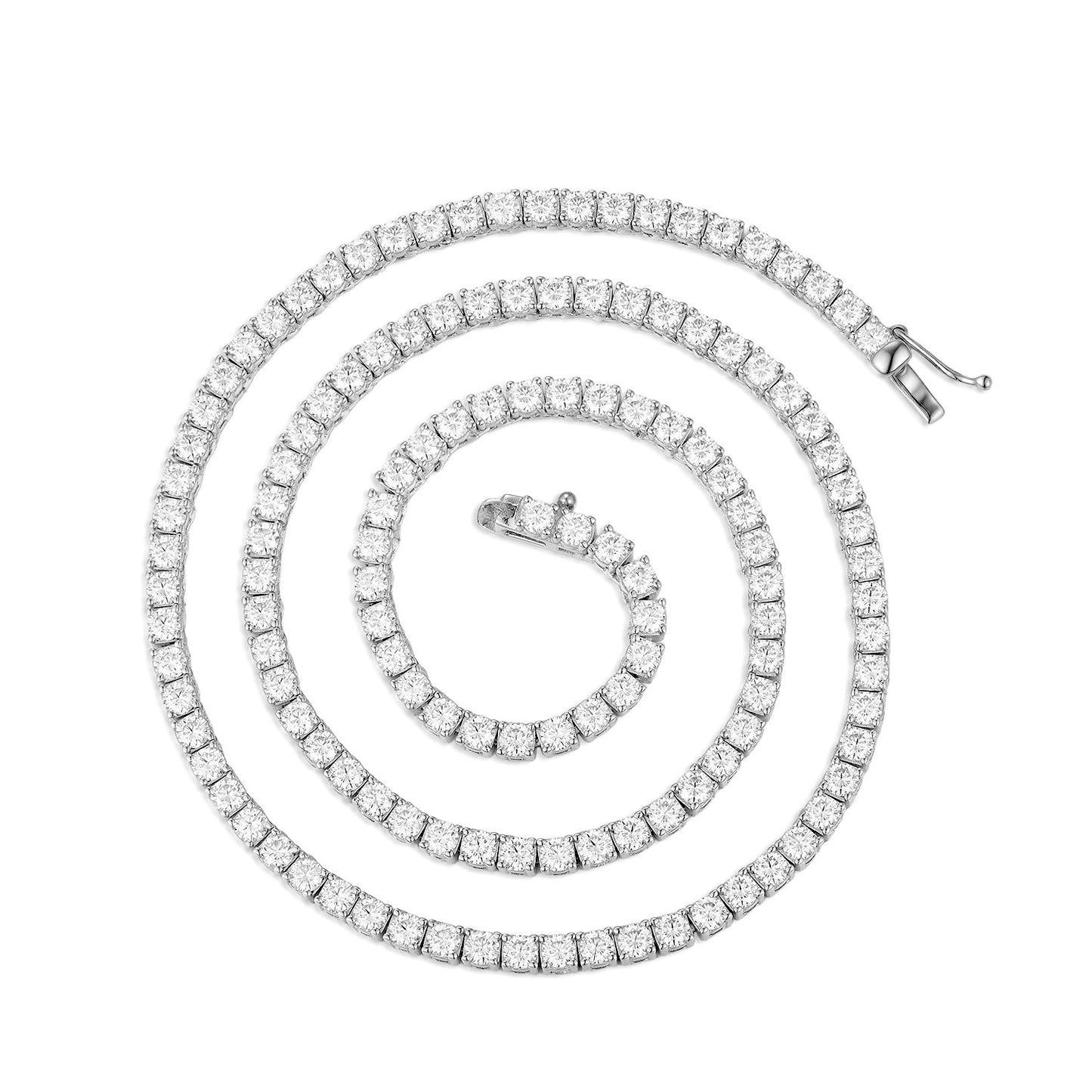 Moissanite Tennis Chain